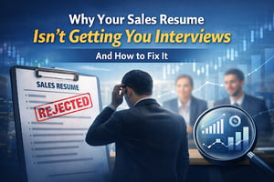 Why Your Sales Resume Isn't Getting You Interviews And How to Fix It